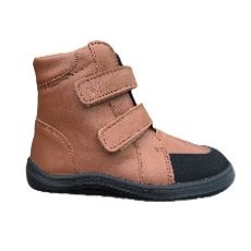 Baby bare shoes - Febo winter brown/asfaltico