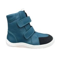 Baby bare shoes - Febo winter petrol/asfaltico